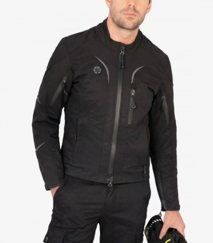 Herren-Winterjacke By City Montana Schwarz