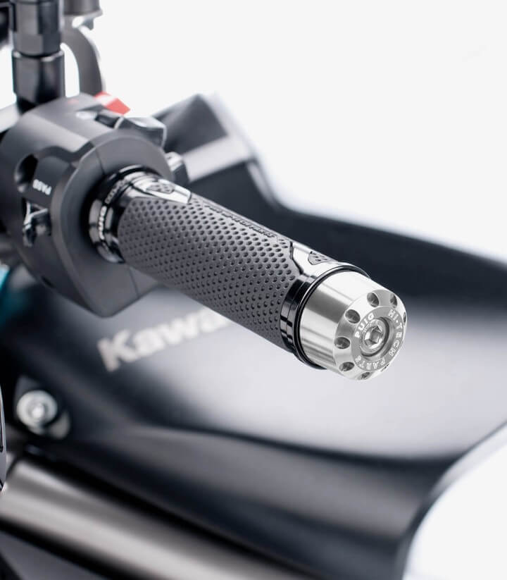 Contrapesos Cortos Puig color Plata para BMW F800 GT