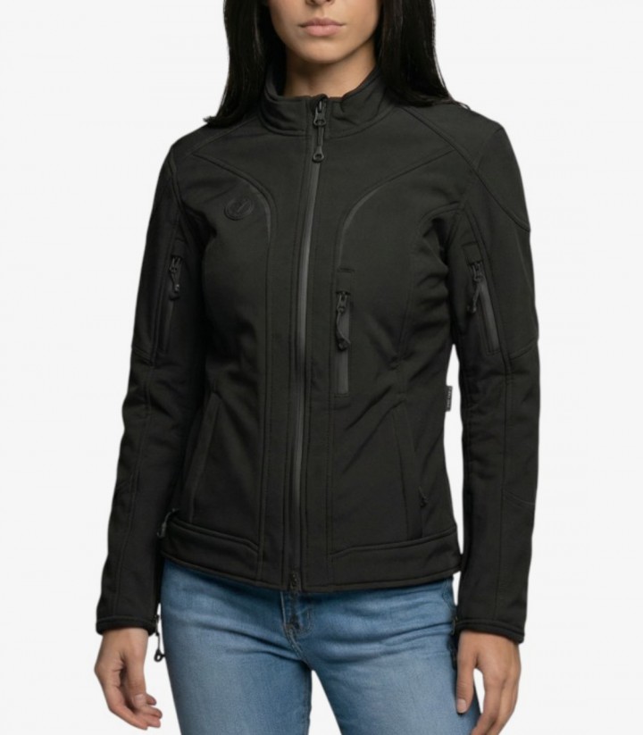 Damen-Winterjacke By City Montana Schwarz