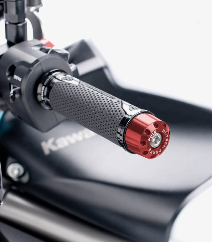 Contrapesos Cortos Puig color Rojo para BMW F800 GT