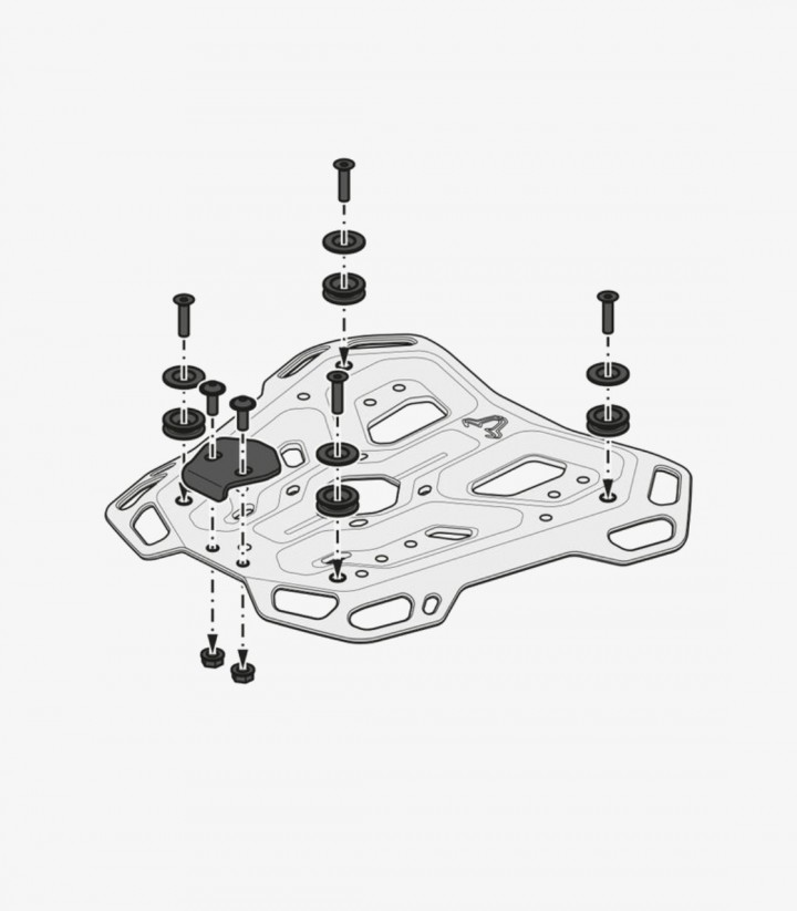 Portaequipajes SW-MOTECH Adventure-Rack para Honda CRF1000L Africa Twin (15-19) GPT.01.622.19000/B GPT.01.622.19000/B