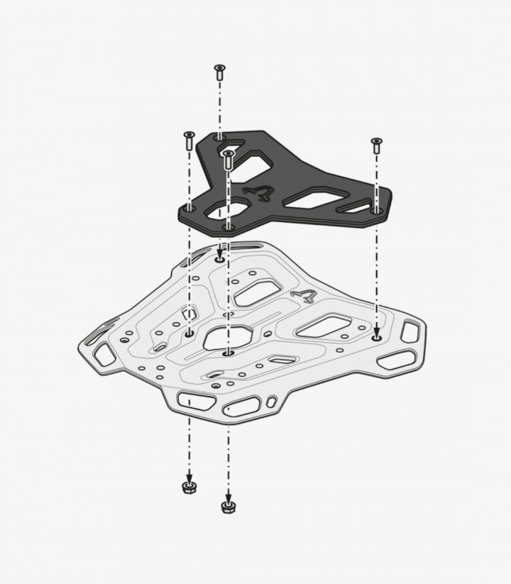 Portaequipajes SW-MOTECH Adventure-Rack para Honda CRF1000L Africa Twin Adventure Sports (18-19) GPT.01.890.19000/B GPT.01.89...