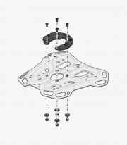 Portaequipajes SW-MOTECH Adventure-Rack para VOGE DS900X (23), DS800X Rally (25), DS625X (24) GPT.02.643.19000/B GPT.02.643.1...
