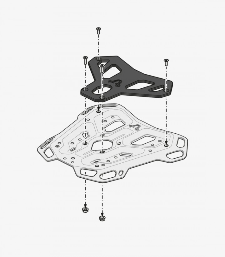 Portaequipajes SW-MOTECH Adventure-Rack para BMW G 310 GS (17-20) GPT.07.862.19000/B GPT.07.862.19000/B