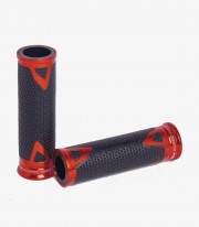 Puños de moto Radikal 123mm color Rojo de Puig 8191R