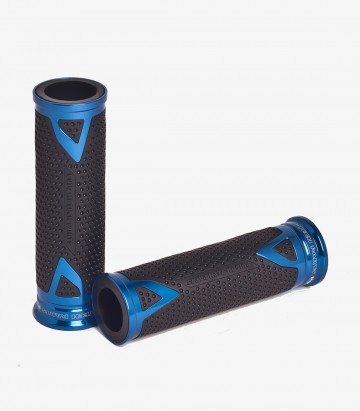 Puños de moto Radikal 123mm color Azul de Puig 8191A