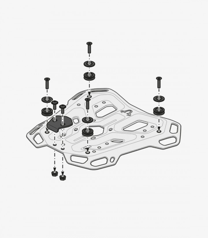 Portaequipajes SW-MOTECH Adventure-Rack para BMW F750GS / F850GS (17-20), F850GS Adventure (18-20), F800GS (23) GPT.07.897.19...