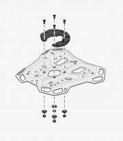 SW-MOTECH Adventure-Rack Luggage Rack for BMW F 850 GS, F 750 GS (17-20), F 800 GS (23) GPT.07.897.19100/B GPT.07.897.19100/B