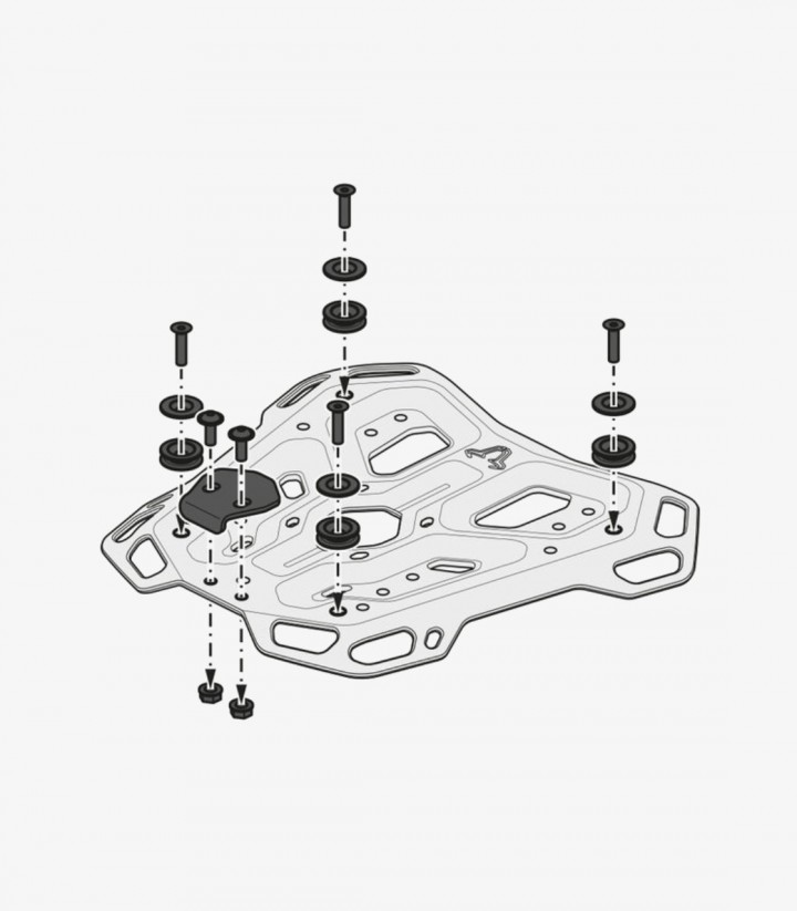 Gepäckträger SW-MOTECH Adventure-Rack für Kawasaki Versys650 (14-22) GPT.08.518.19000/B