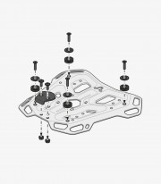SW-MOTECH Adventure-Rack Luggage Rack for Kawasaki KLR 650 (22), KLR 650 S (23) GPT.08.990.19000/B GPT.08.990.19000/B