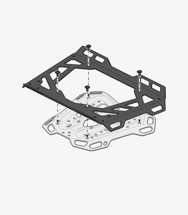Portaequipajes SW-MOTECH Adventure-Rack para Triumph Tiger 800 (10-18), Tiger 1200 XRX Low (17) GPT.11.747.19000/B GPT.11.747...