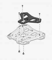 Portaequipajes SW-MOTECH Adventure-Rack para Triumph Tiger 800 (10-18), Tiger 1200 XRX Low (17) GPT.11.747.19000/B GPT.11.747...