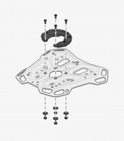 SW-MOTECH Adventure-Rack Luggage Rack for Triumph Tiger 800 (10-18), Tiger 1200 XRX Low (17) GPT.11.747.19000/B GPT.11.747.19...