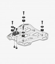 Portaequipajes SW-MOTECH Adventure-Rack para Aprilia Tuareg 660 (21-24), Tuareg Rally 660 (24) GPT.13.849.19000/B GPT.13.849....