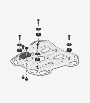 Portaequipajes SW-MOTECH Adventure-Rack para Moto-Guzzi V85 TT, V85 TT Travel (24) GPT.17.632.19000/B GPT.17.632.19000/B
