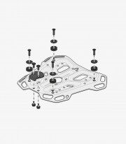 Portaequipajes SW-MOTECH Adventure-Rack para Moto-Guzzi V85 Strada (24) GPT.17.632.19100/B GPT.17.632.19100/B