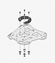 Portaequipajes SW-MOTECH Adventure-Rack para Moto-Guzzi V85 Strada (24) GPT.17.632.19100/B GPT.17.632.19100/B