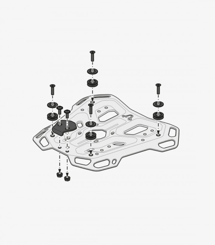 Portaequipajes SW-MOTECH Adventure-Rack para Benelli TRK 502 X (18) GPT.19.806.19001/B GPT.19.806.19001/B