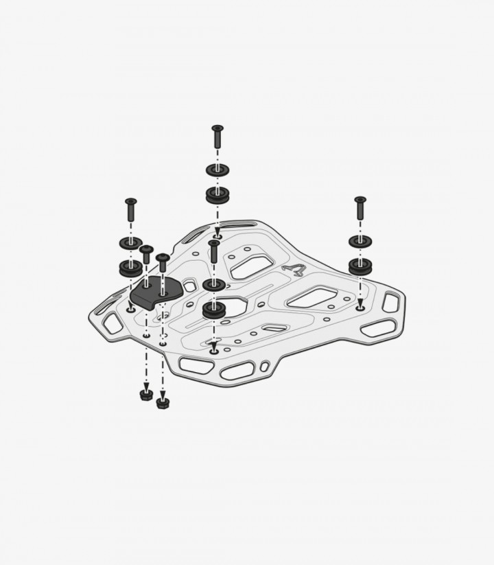 Portaequipajes SW-MOTECH Adventure-Rack para Ducati Multistrada V2 / S (24) GPT.22.807.19000/B GPT.22.807.19000/B