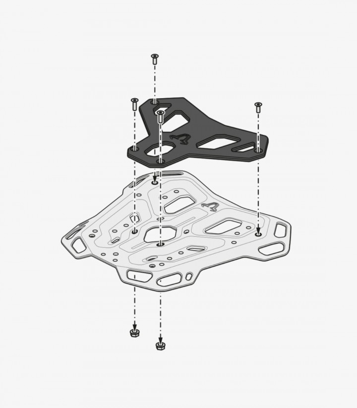Portaequipajes SW-MOTECH Adventure-Rack para Ducati Multistrada V4 (20-24) GPT.22.822.19001/B GPT.22.822.19001/B