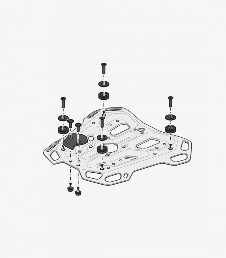 Portaequipajes SW-MOTECH Adventure-Rack para Yamaha Tracer 9 (24) GPT.06.597.19000/B GPT.06.597.19000/B