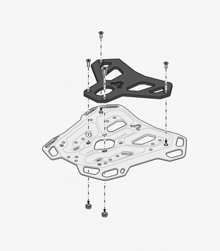 Gepäckträger SW-MOTECH Adventure-Rack für Yamaha Tracer 9 (24) GPT.06.597.19000/B