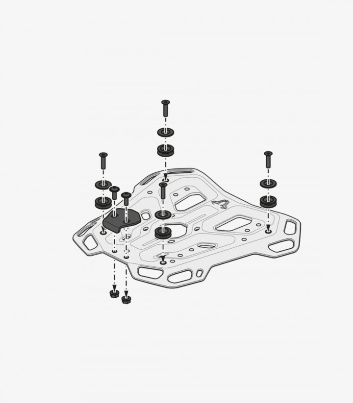 Portaequipajes SW-MOTECH Adventure-Rack para CFMOTO 800MT-X (24), 450MT (23) GPT.10.625.19001/B GPT.10.625.19001/B