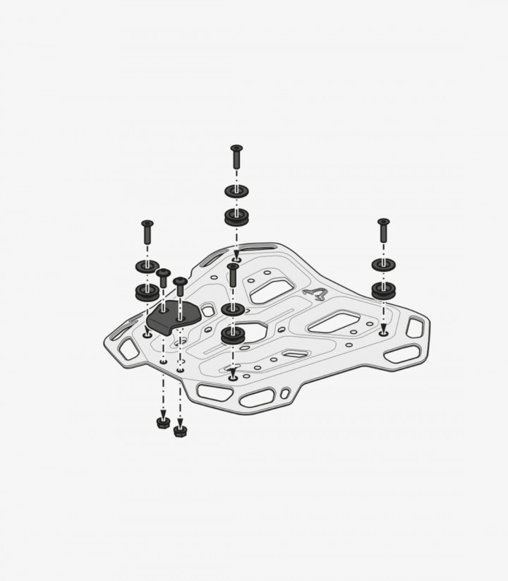 Portaequipajes SW-MOTECH Adventure-Rack para Honda CRF1100L Africa Twin (19-23) GPT.01.942.19000/B GPT.01.942.19000/B