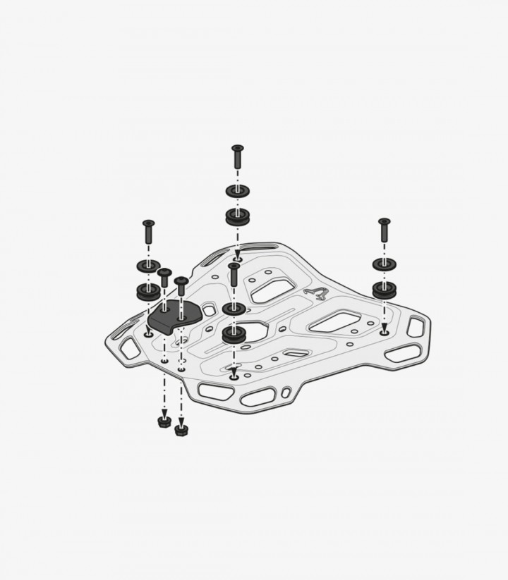 SW-MOTECH Adventure-Rack Luggage Rack for Varios modelos de Husqvarna y KTM GPT.04.790.19002/B GPT.04.790.19002/B