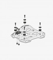 Portaequipajes SW-MOTECH Adventure-Rack para Suzuki V-Strom 650 (16), V-Strom 1000 (14-19), V-Strom 1050 (19-22) GPT.05.440.1...