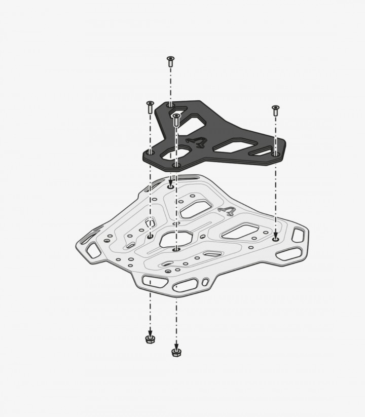 Portaequipajes SW-MOTECH Adventure-Rack para Yamaha NIKEN GT (22) GPT.06.838.19000/B GPT.06.838.19000/B