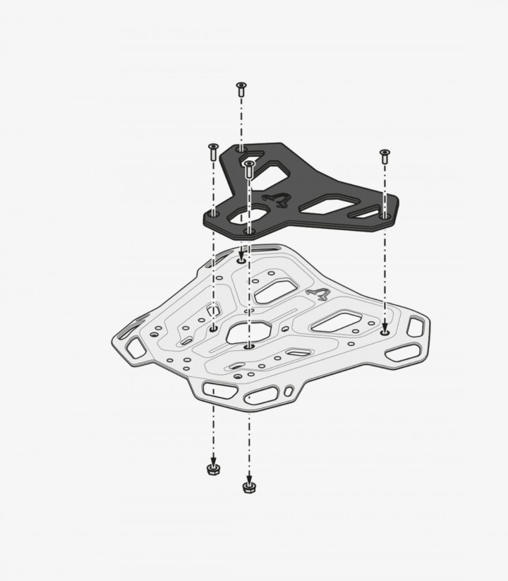 Gepäckträger SW-MOTECH Adventure-Rack für BMW F 900 XR (19-24), S 1000 XR (19-23) GPT.07.954.19000/B