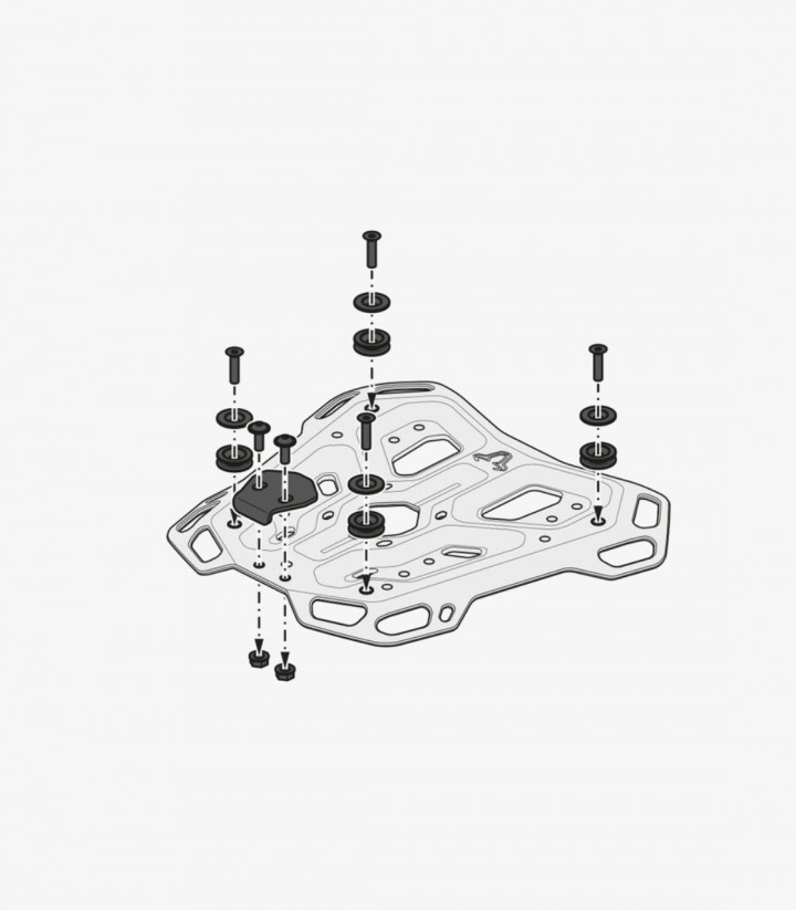 SW-MOTECH Adventure-Rack Luggage Rack for CFMOTO 800MT (21), 700MT (24) GPT.10.032.19001/B GPT.10.032.19001/B