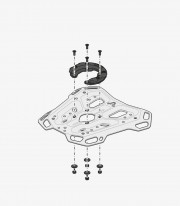 Portaequipajes SW-MOTECH Adventure-Rack para Triumph Tiger 900 (19-23), Tiger 1200 (22), Tiger 850 Sport (21) GPT.11.953.1900...