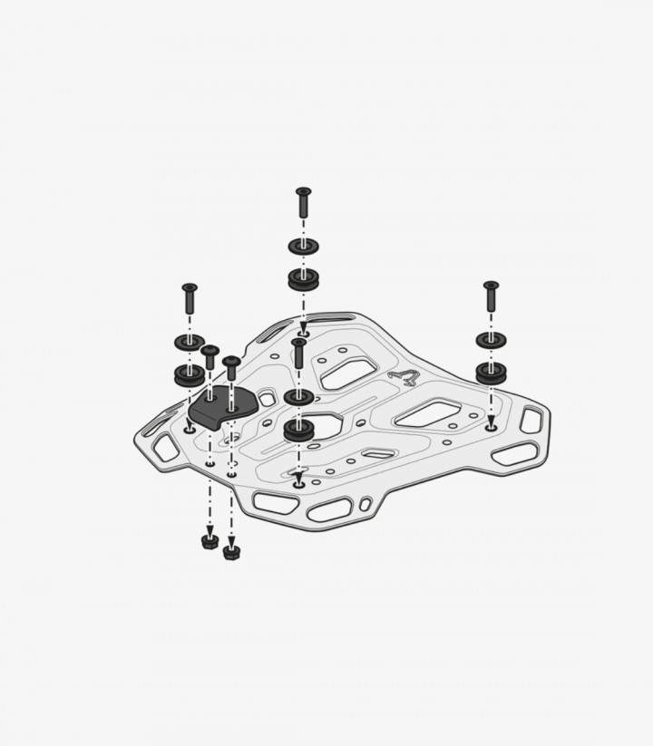 Gepäckträger SW-MOTECH Adventure-Rack für Moto Guzzi Stelvio (23) GPT.17.624.19000/B