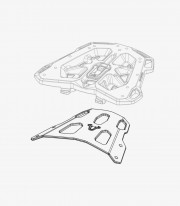Portaequipajes SW-MOTECH Street-Rack para Honda CL500 (22-24) GPT.01.086.16000/B GPT.01.086.16000/B
