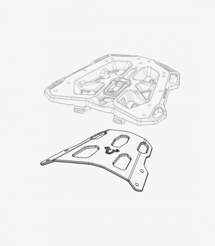 Portaequipajes SW-MOTECH Street-Rack para Honda CBR1100XX (97-07) GPT.01.207.16000/B GPT.01.207.16000/B