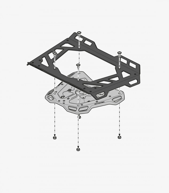 Portaequipajes SW-MOTECH Street-Rack para Honda CBR500R (12-15), CB500X (13-18), CB500F (12-16), NX500 (23) GPT.01.373.16000/...