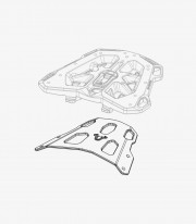 SW-MOTECH Street-Rack Luggage Rack for Honda X-ADV (20-24) GPT.01.808.16000/B GPT.01.808.16000/B