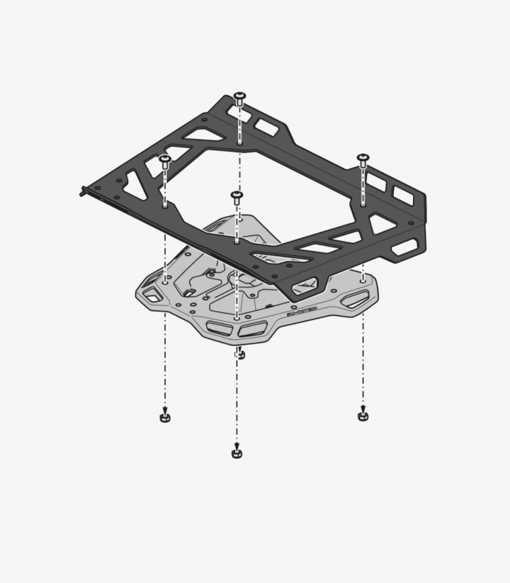 Portaequipajes SW-MOTECH Street-Rack para Honda X-ADV (20-24) GPT.01.808.16000/B GPT.01.808.16000/B