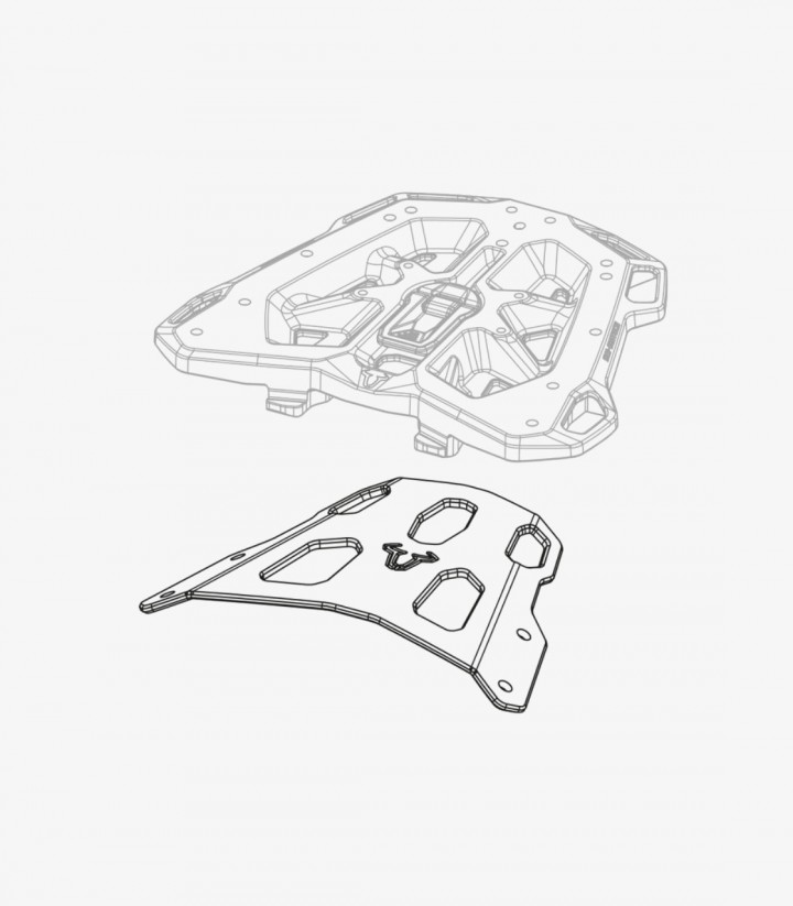 SW-MOTECH Street-Rack Luggage Rack for Honda NC750XD/XA (20-24) GPT.01.841.16000/B GPT.01.841.16000/B