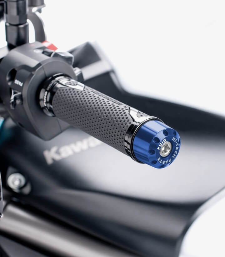 Contrapesos Cortos Puig color Azul para BMW R Nine T/Pure/Racer/Scrambler/Urban G/S