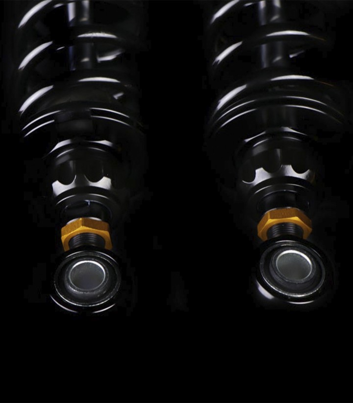 Öhlins Stoßdämpfer hinten für several Harley-Davidson models HD 779
