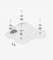 SW-MOTECH Adventure-Rack Luggage Rack Adapter for TRAX ADV/ION/EVO Cases GPT.00.152.35100/B