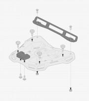SW-MOTECH Adventure-Rack Luggage Rack Adapter for SHAD SH/X/Terra Cases GPT.00.152.35800/B
