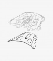 Portaequipajes SW-MOTECH Street-Rack para KTM 1290 Super Duke GT (16) GPT.04.792.16001/B GPT.04.792.16001/B
