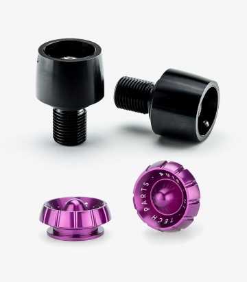 Contrapesos Thruster 9594N+9420L Puig color Lila para para manillares Puig