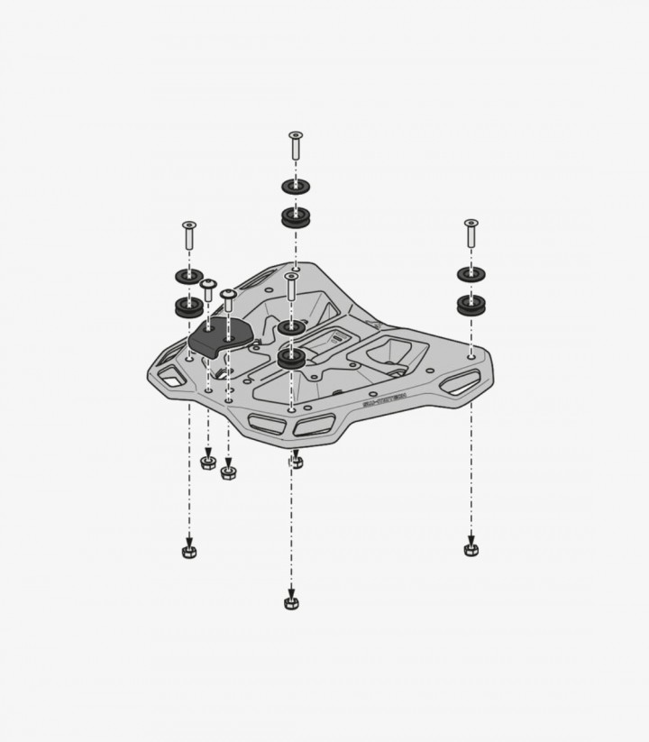 Portaequipajes SW-MOTECH Street-Rack para KTM 125 / 250 / 390 Duke (23) GPT.04.988.16000/B GPT.04.988.16000/B