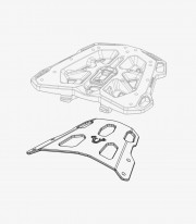 Portaequipajes SW-MOTECH Street-Rack para Yamaha MT-09 / SP (23-24), MT-09 Y-AMT (24) GPT.06.036.16000/B GPT.06.036.16000/B