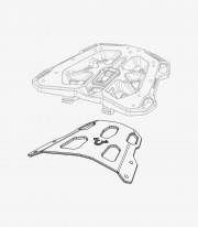 Portaequipajes SW-MOTECH Street-Rack para Yamaha Tracer 700 / 7 (16-25) GPT.06.593.16000/B GPT.06.593.16000/B